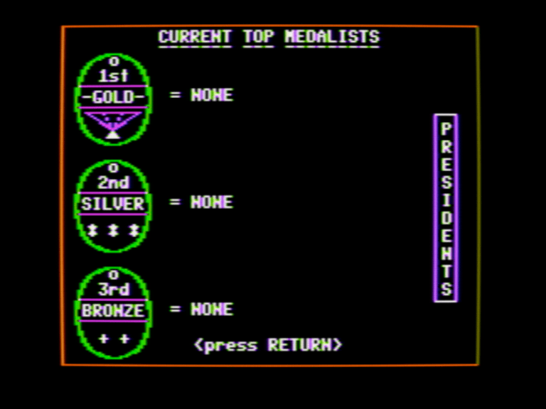 Medalist Series: Presidents screenshot 2 of 4