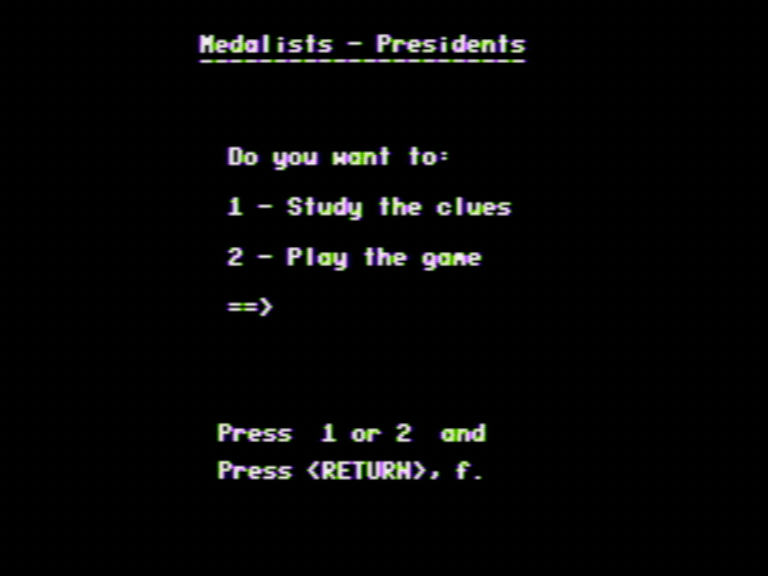 Medalist Series: Presidents screenshot 3 of 4