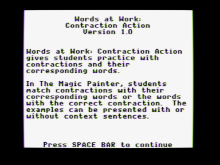 Words at Work: Contraction Action screenshot 3 of 5
