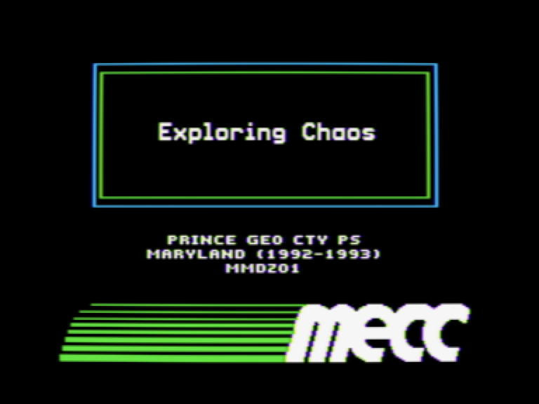 Exploring Chaos screenshot 2 of 7