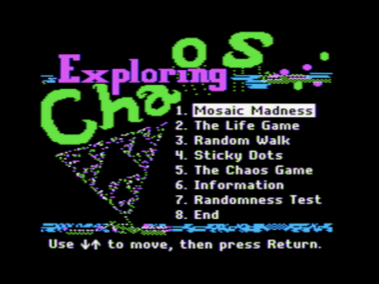 Exploring Chaos screenshot 1 of 7