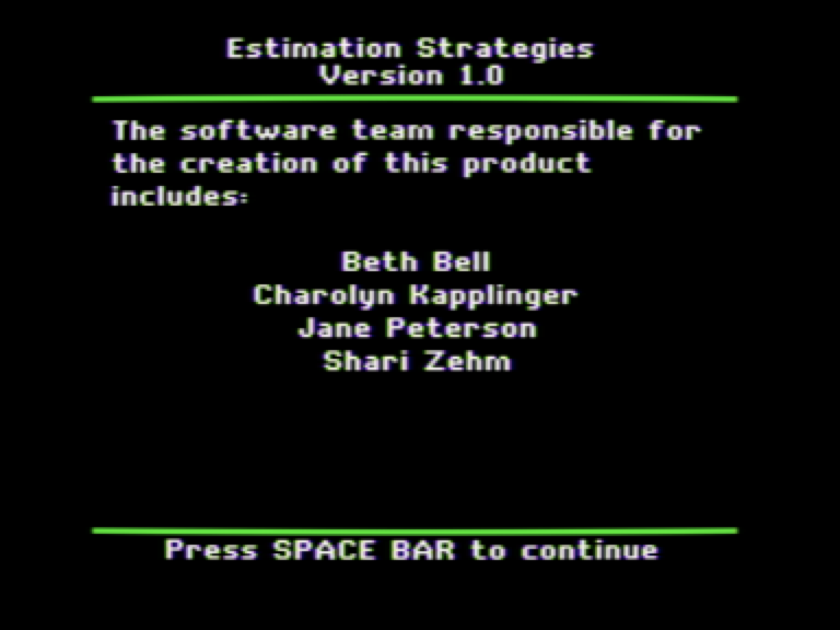 Estimation Strategies screenshot 4 of 6