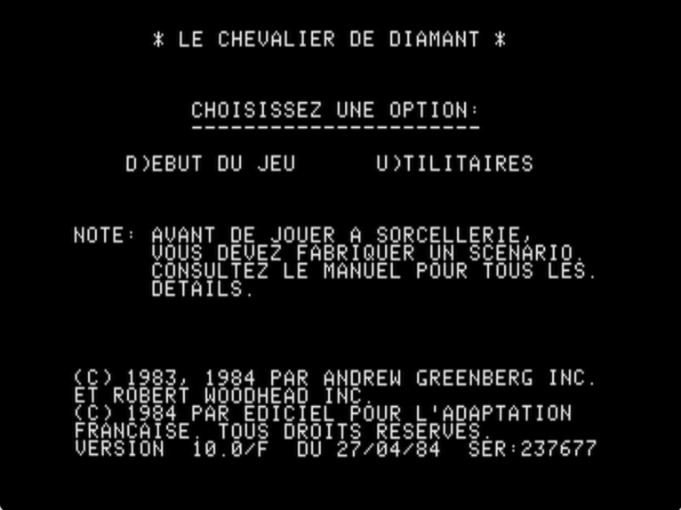 Sorcellerie II: Le Chevalier de Diamant screenshot 3 of 6