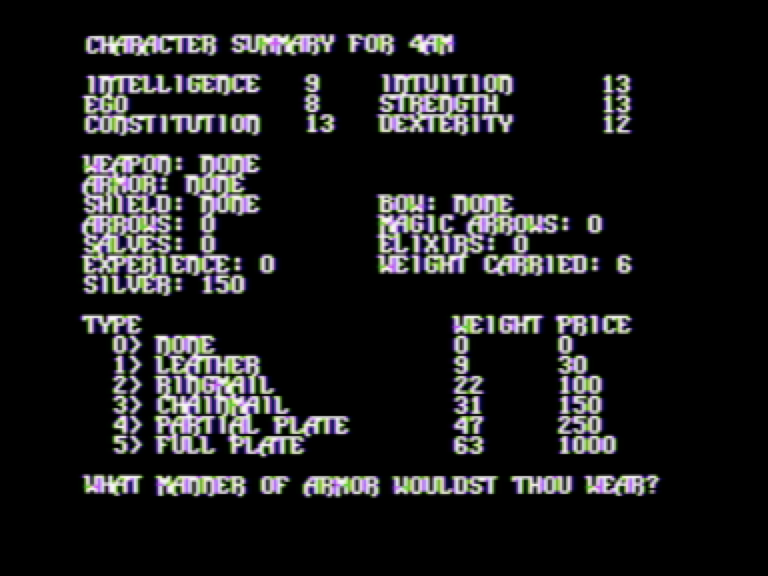 Temple of Apshai Trilogy screenshot 2 of 3