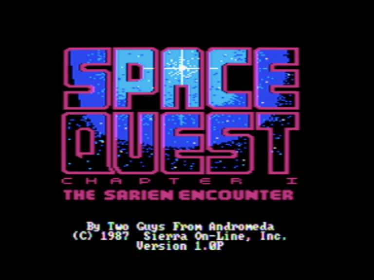 Space Quest: The Sarien Encounter screenshot 1 of 8