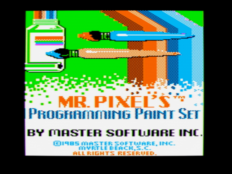 Mr. Pixel's Programming Paint Set screenshot 1 of 3