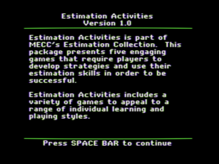 Estimation Activities screenshot 3 of 6