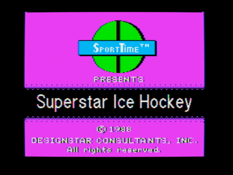 Superstar Ice Hockey screenshot 1 of 6