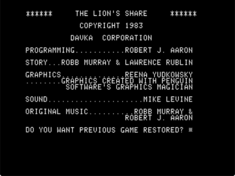 The Lion's Share screenshot 2 of 3