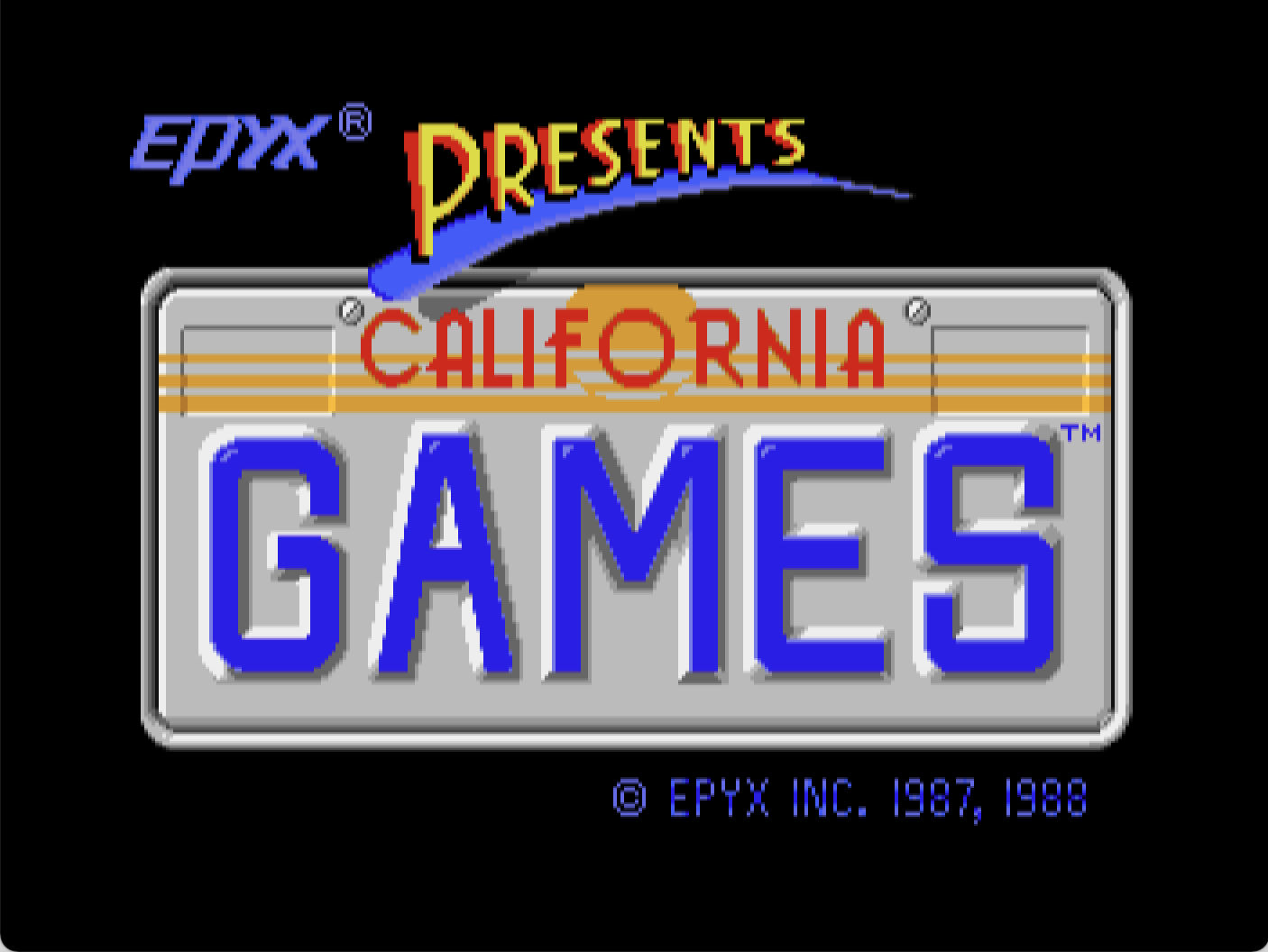 California Games screenshot 1 of 3