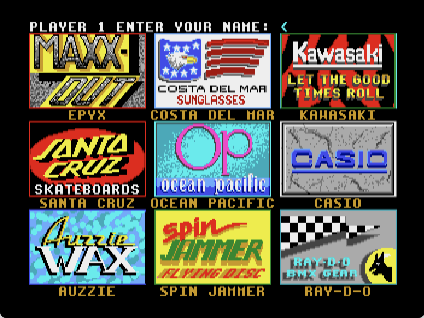 California Games screenshot 2 of 3