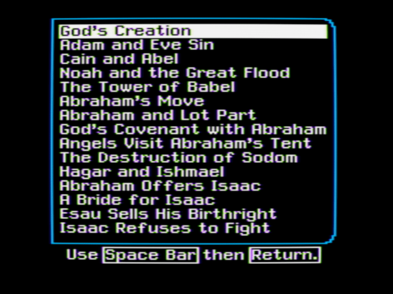 Early Heroes of the Bible screenshot 2 of 3