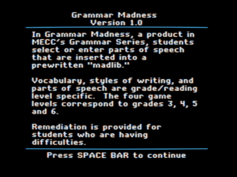 Grammar Madness screenshot 3 of 6