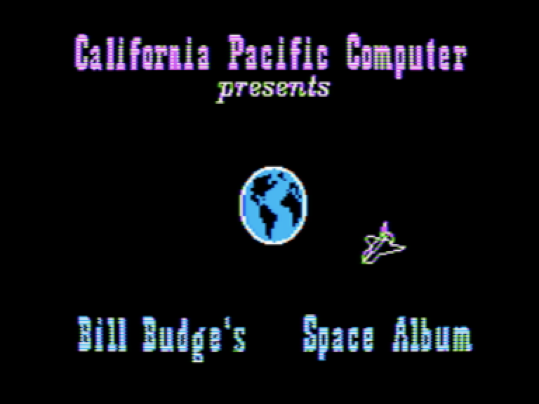 Bill Budge's Space Album screenshot 1 of 3