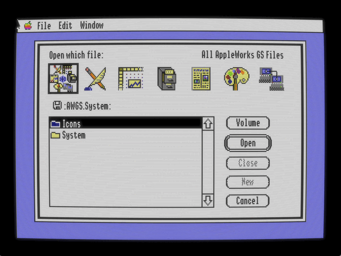 AppleWorks GS screenshot 2 of 4