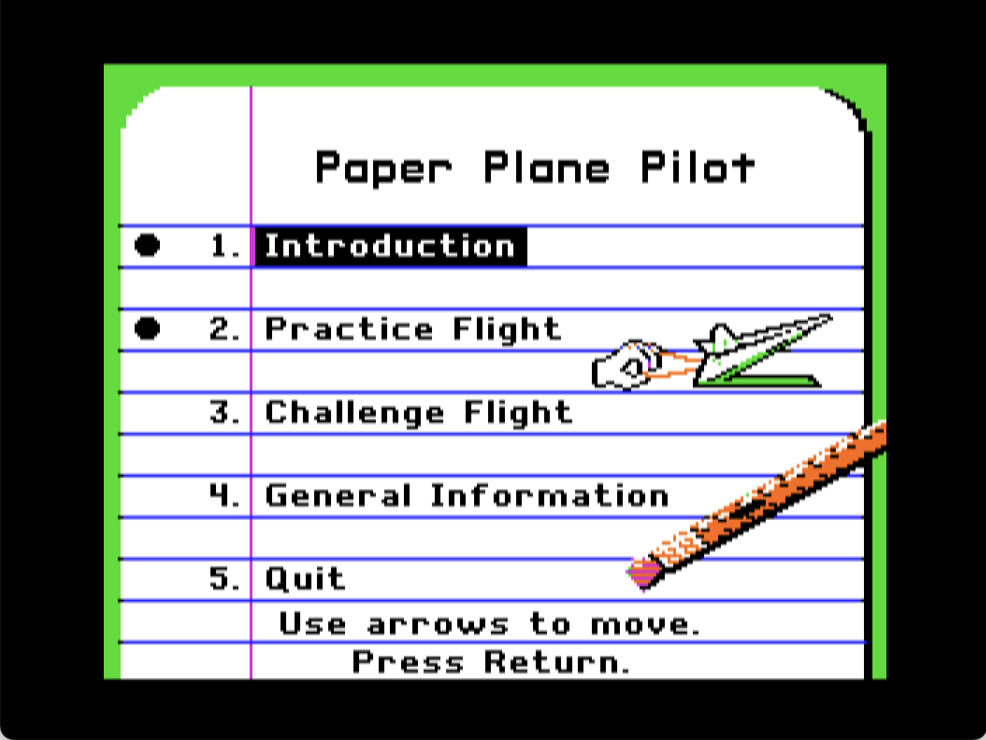 Paper Plane Pilot screenshot 1 of 4
