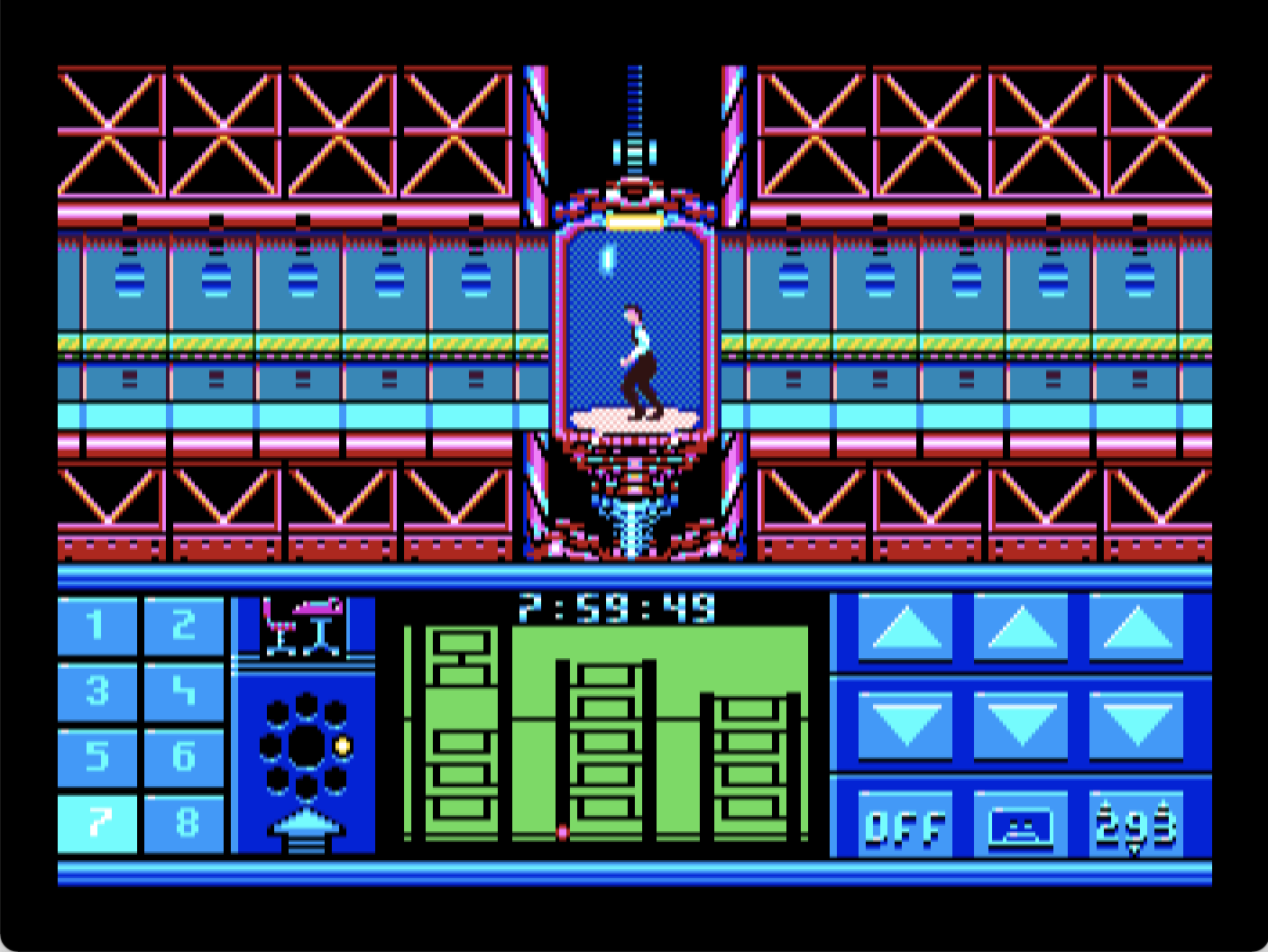 Impossible Mission II screenshot 3 of 4