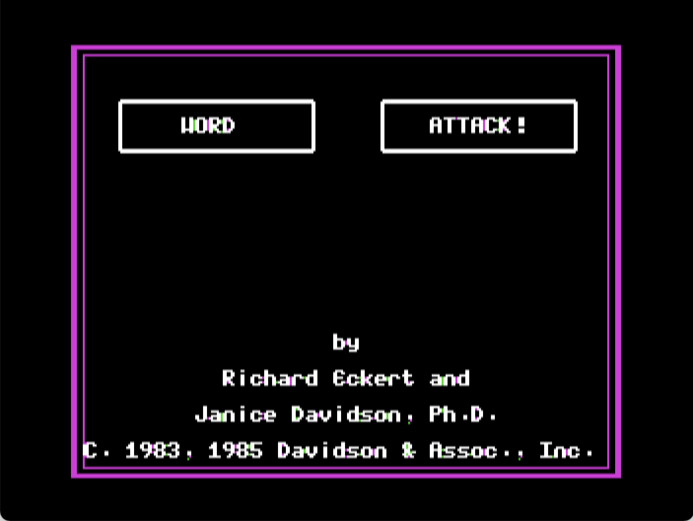Word Attack! screenshot 1 of 3