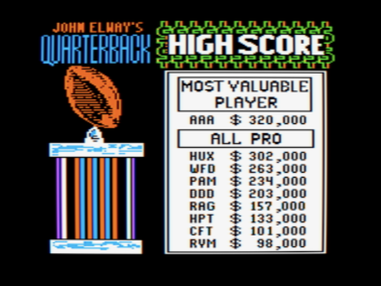John Elway's Quarterback screenshot 3 of 5