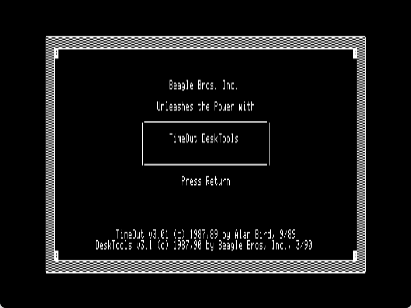 TimeOut DeskTools