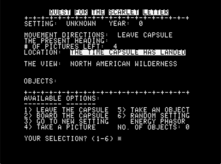 Quest for the Scarlet Letter screenshot 3 of 3