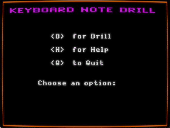 Keyboard Note Drill screenshot 3 of 4