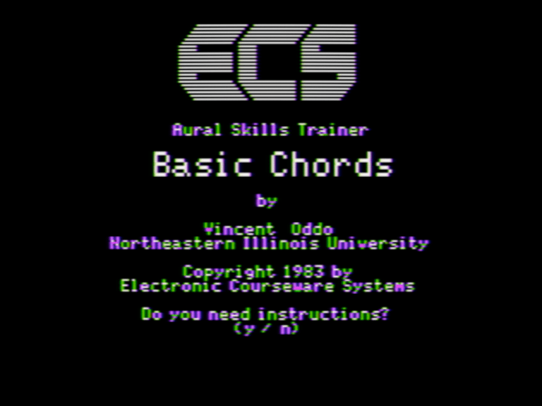 Aural Skills Trainer: Basic Chords screenshot 1 of 3
