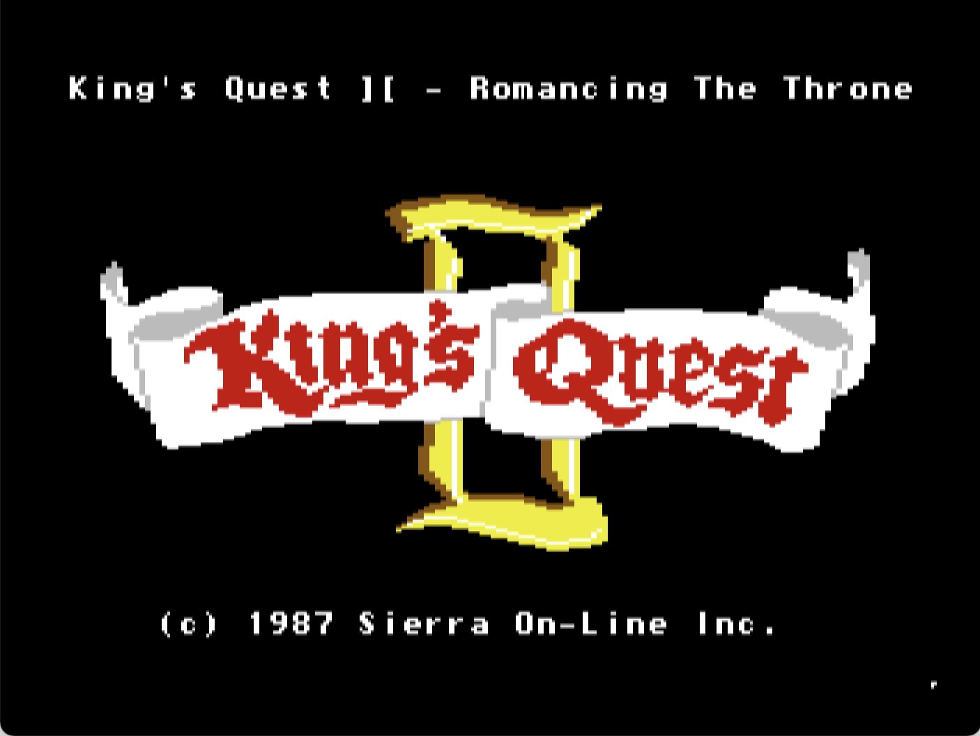 King's Quest II: Romancing The Throne screenshot 1 of 6