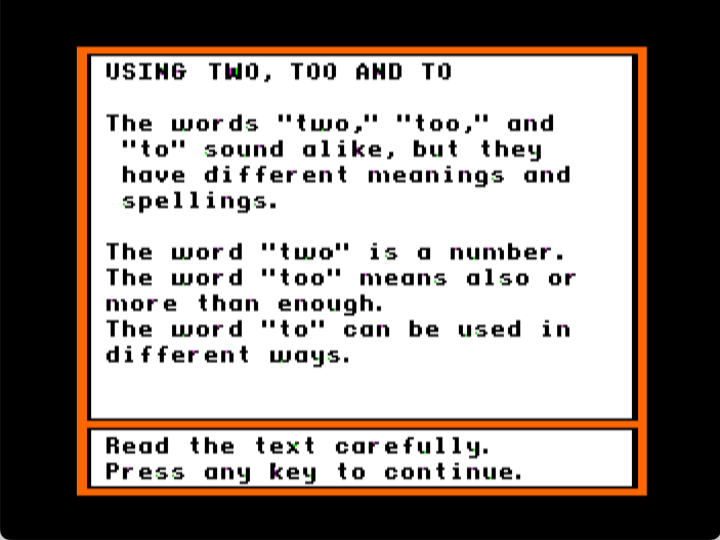 Vocabulary Development screenshot 3 of 4