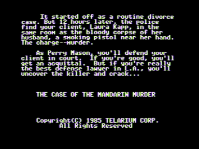 Perry Mason: The Case of the Mandarin Murder screenshot 2 of 3