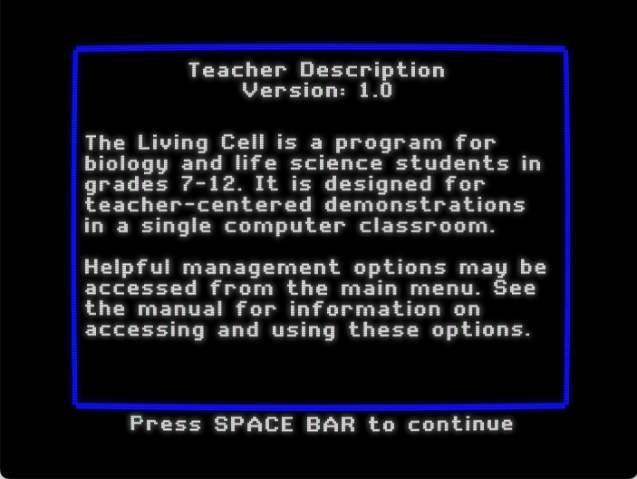 The Living Cell screenshot 3 of 5