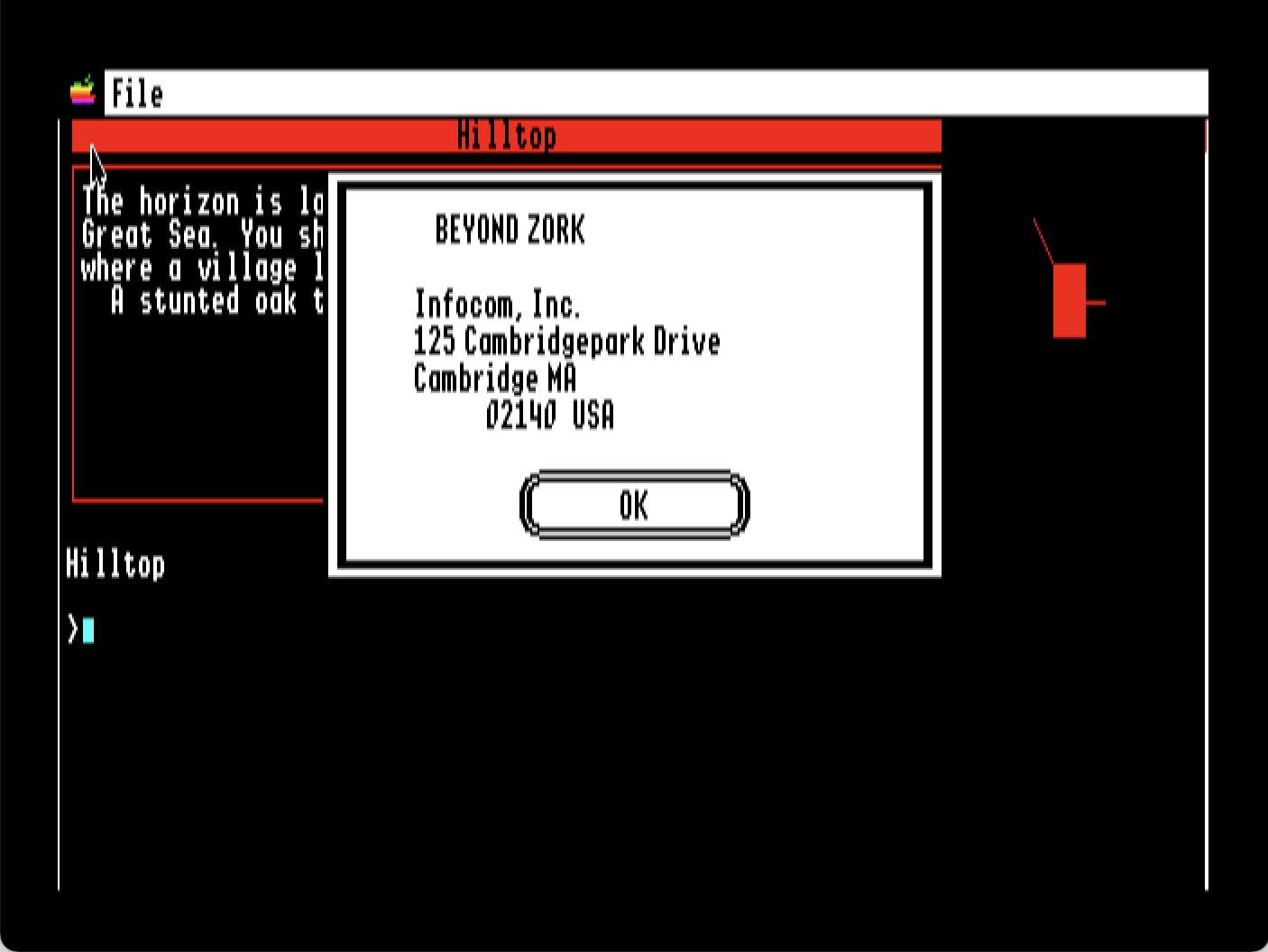 Beyond Zork: The Coconut of Quendor screenshot 4 of 5