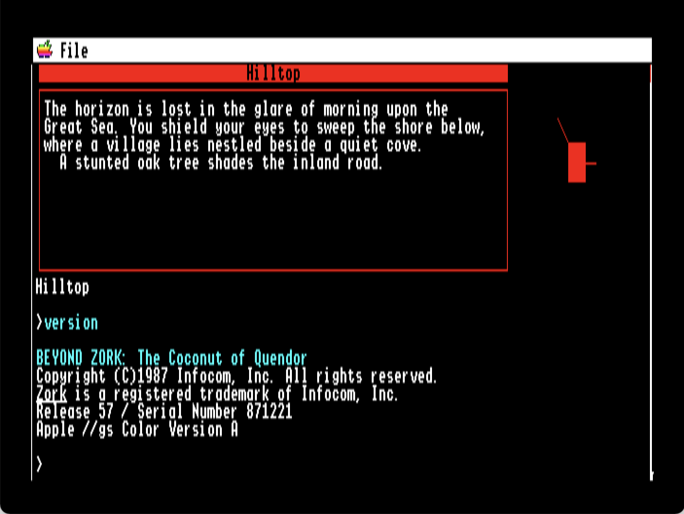 Beyond Zork: The Coconut of Quendor screenshot 5 of 5