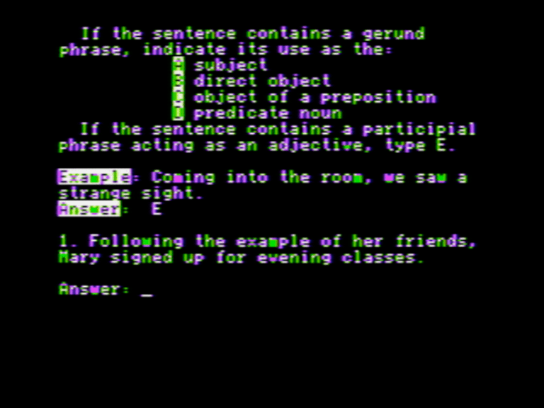 Gerunds screenshot 3 of 3
