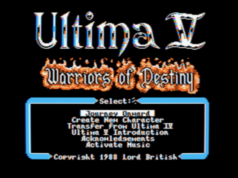 Ultima V screenshot 1 of 6
