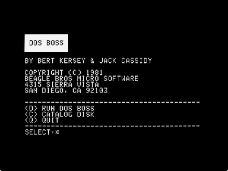 DOS Boss screenshot 1 of 3