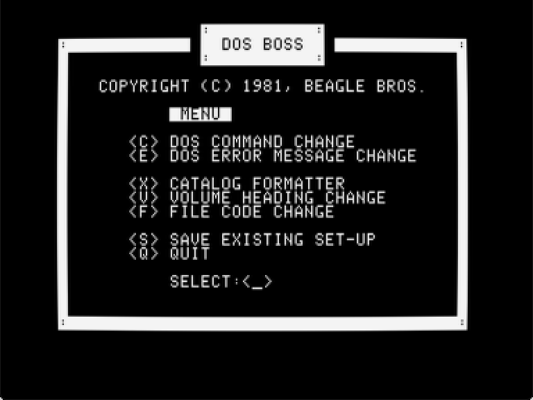 DOS Boss screenshot 2 of 3