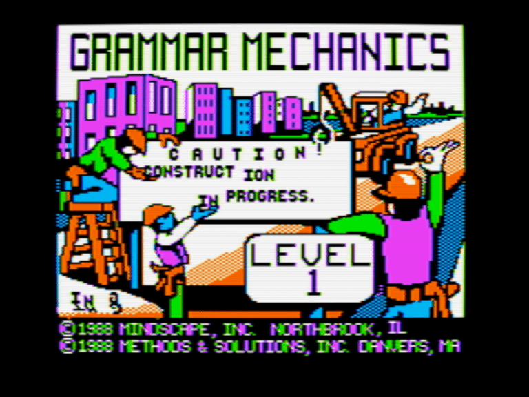 Grammar Mechanics Level 1 screenshot 1 of 3