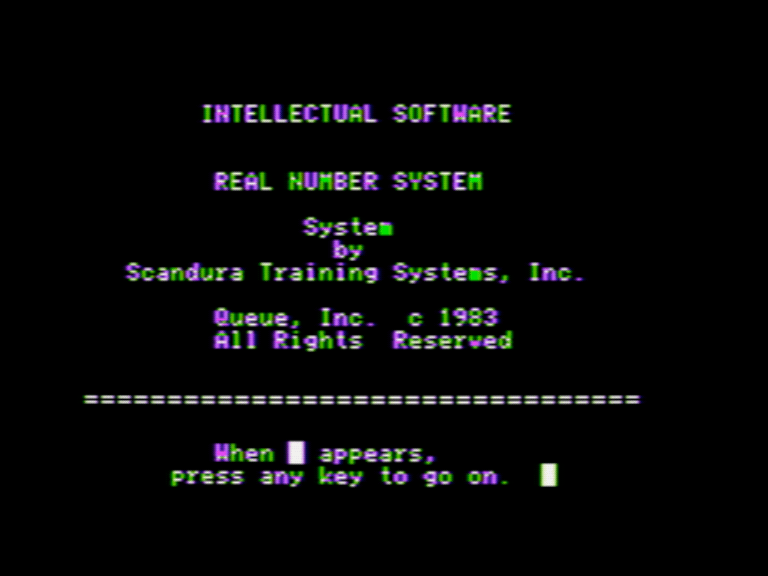 Real Number System screenshot 1 of 3