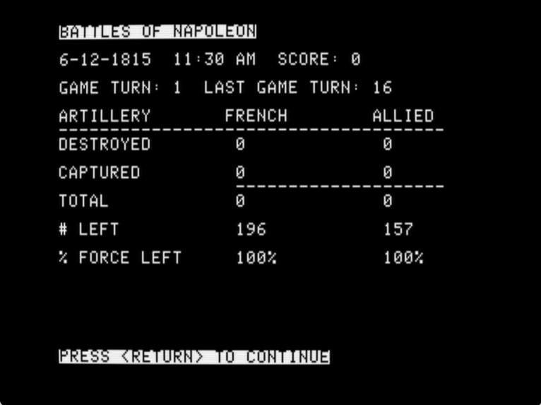 Battles of Napoleon screenshot 2 of 3