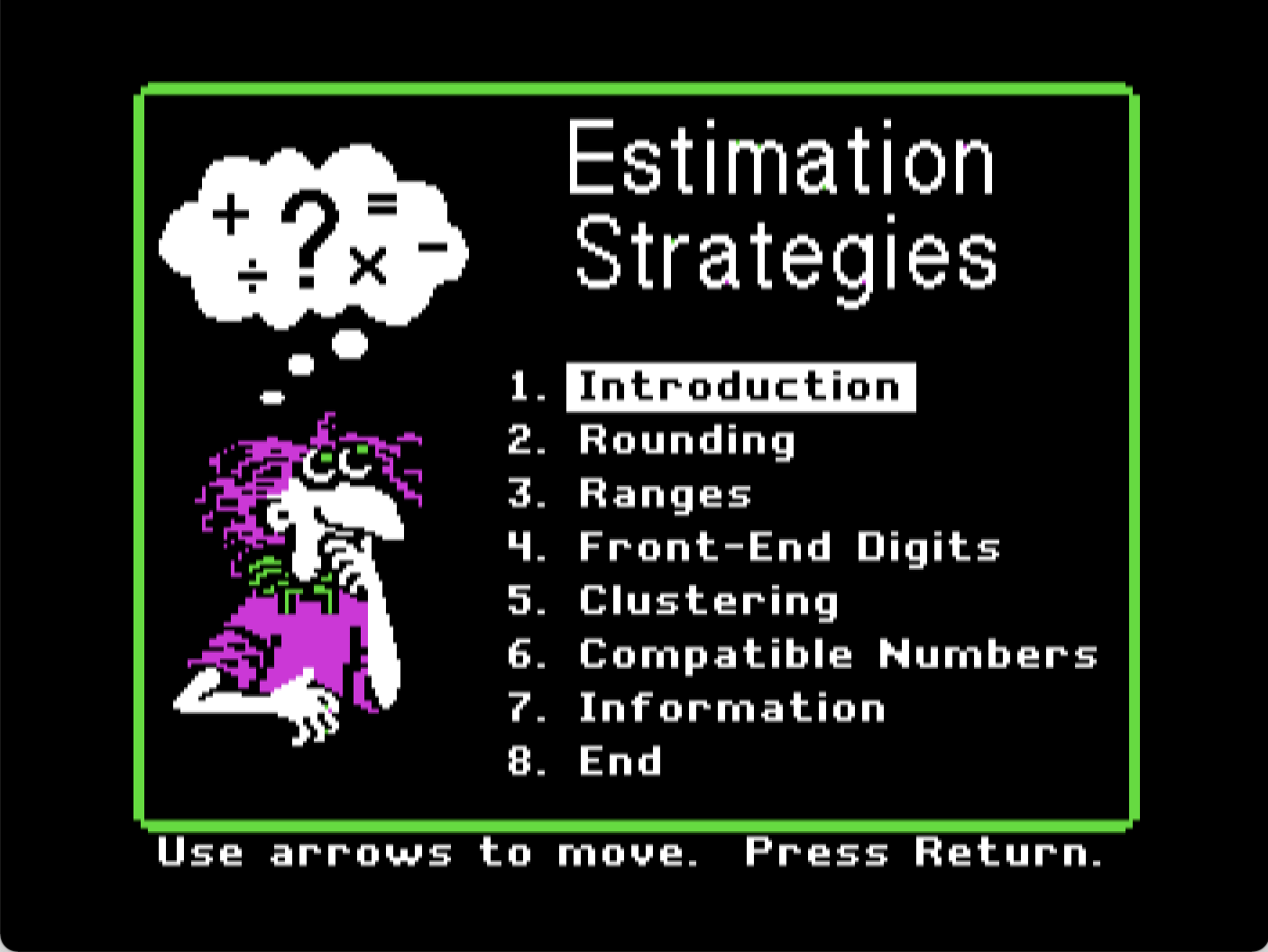 Estimation Strategies screenshot 1 of 4