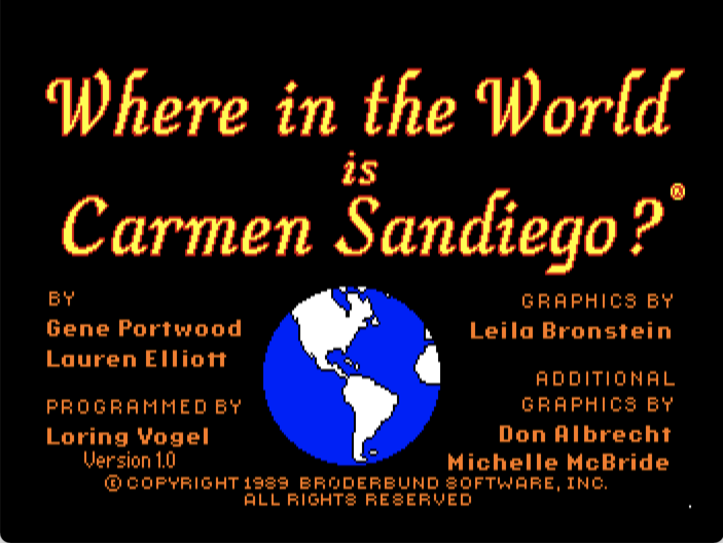 Where in the World is Carmen Sandiego? screenshot 1 of 6
