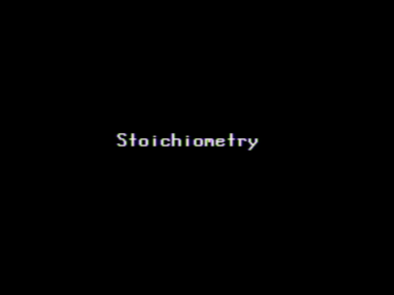 Stoichiometry screenshot 1 of 5