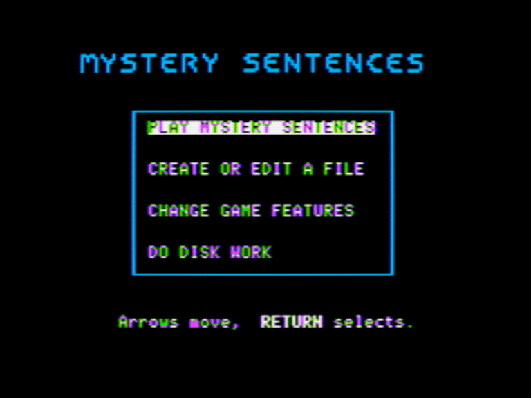 Mystery Sentences screenshot 2 of 3