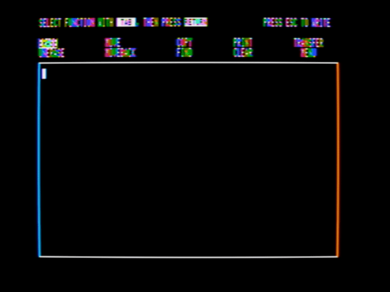 The Bank Street Writer IIc screenshot 3 of 3