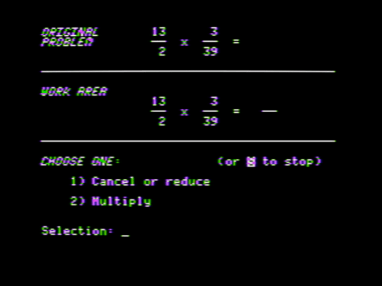 Multiplying Fractions with Cancellation screenshot 5 of 5