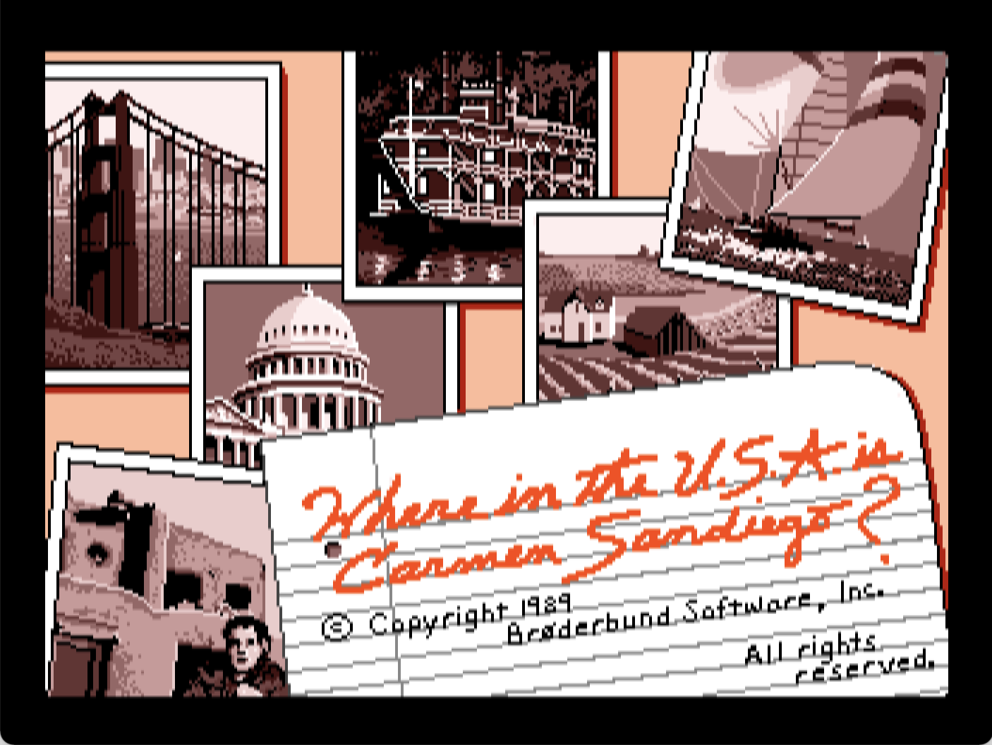 Where in the U.S.A. is Carmen Sandiego? screenshot 1 of 6
