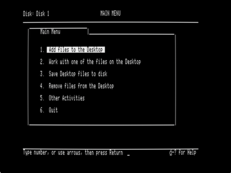 AppleWorks screenshot 3 of 4