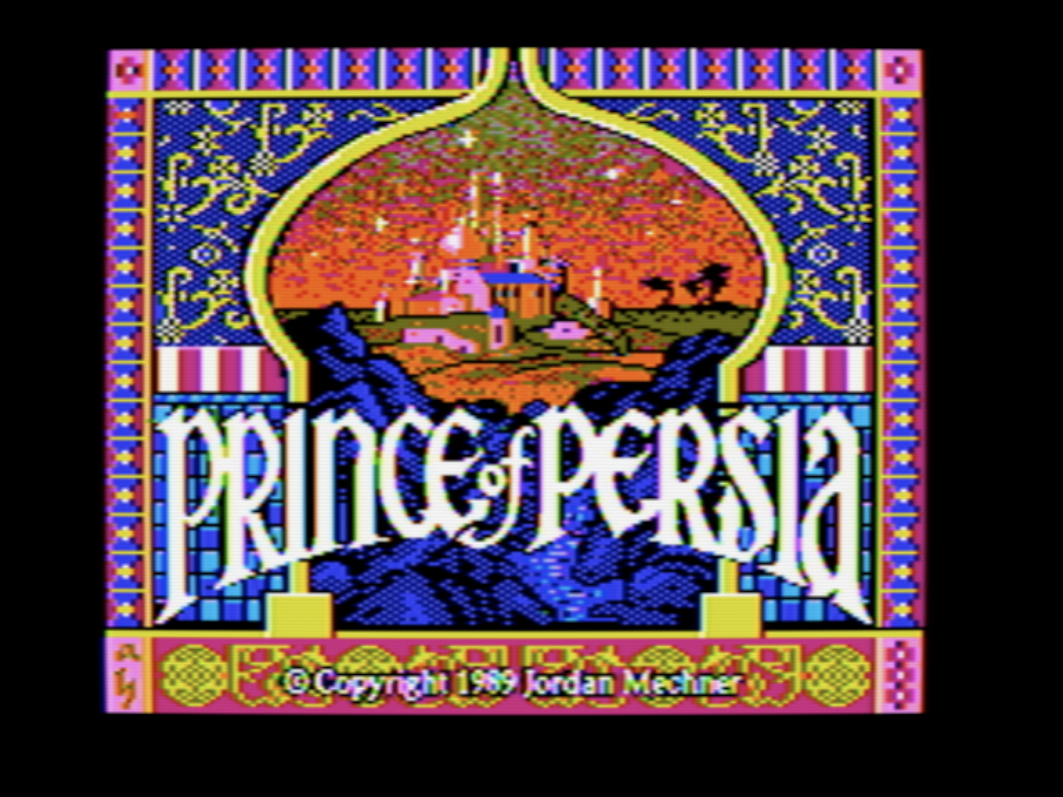 Prince of Persia interactive demo disk screenshot 1 of 3