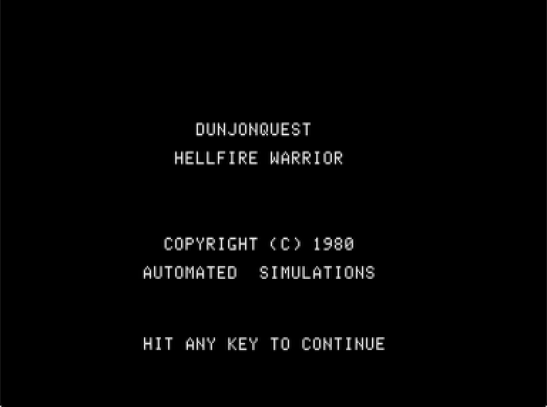 Dunjonquest: Hellfire Warrior screenshot 1 of 2